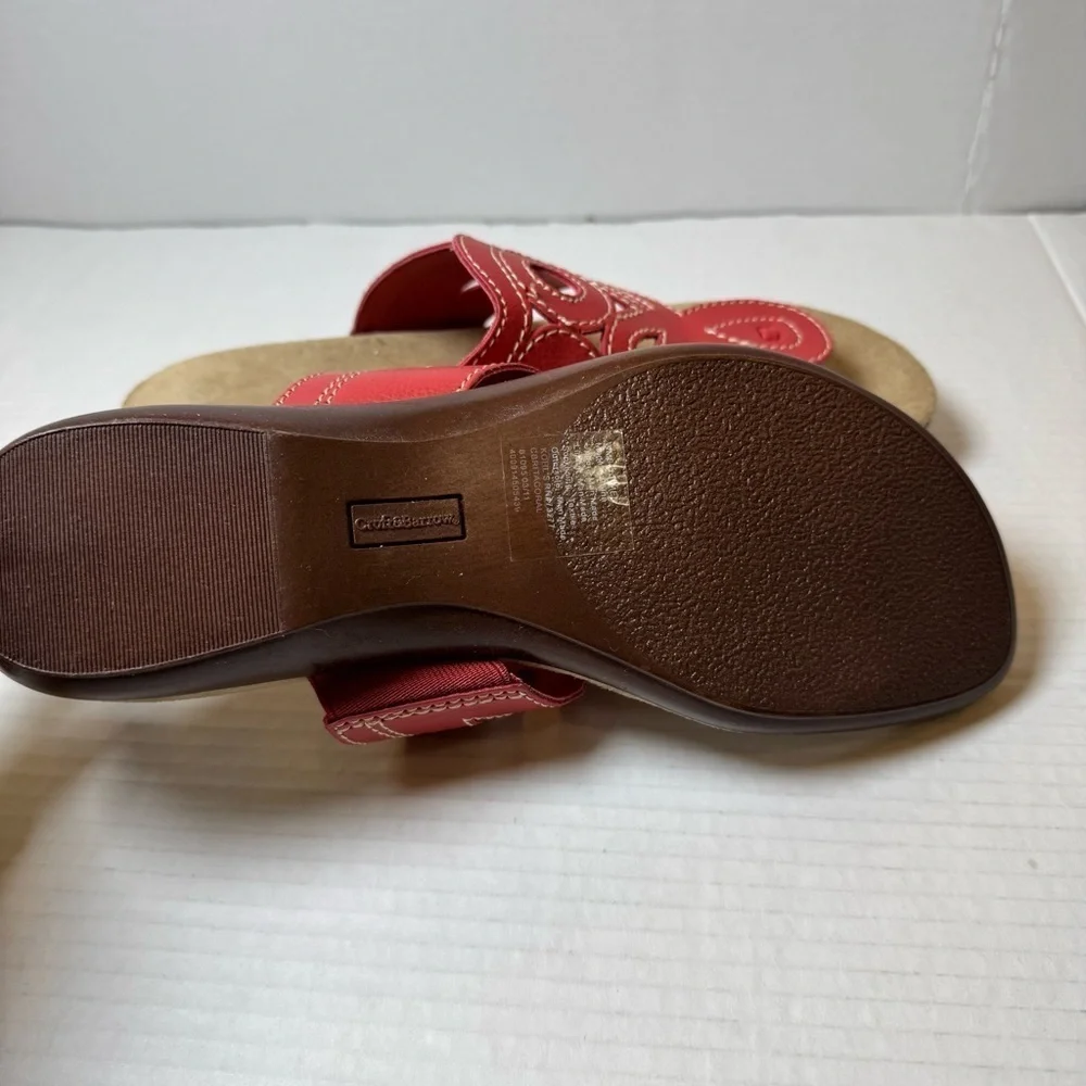 Croft & Barrow Peach Thong Sandals